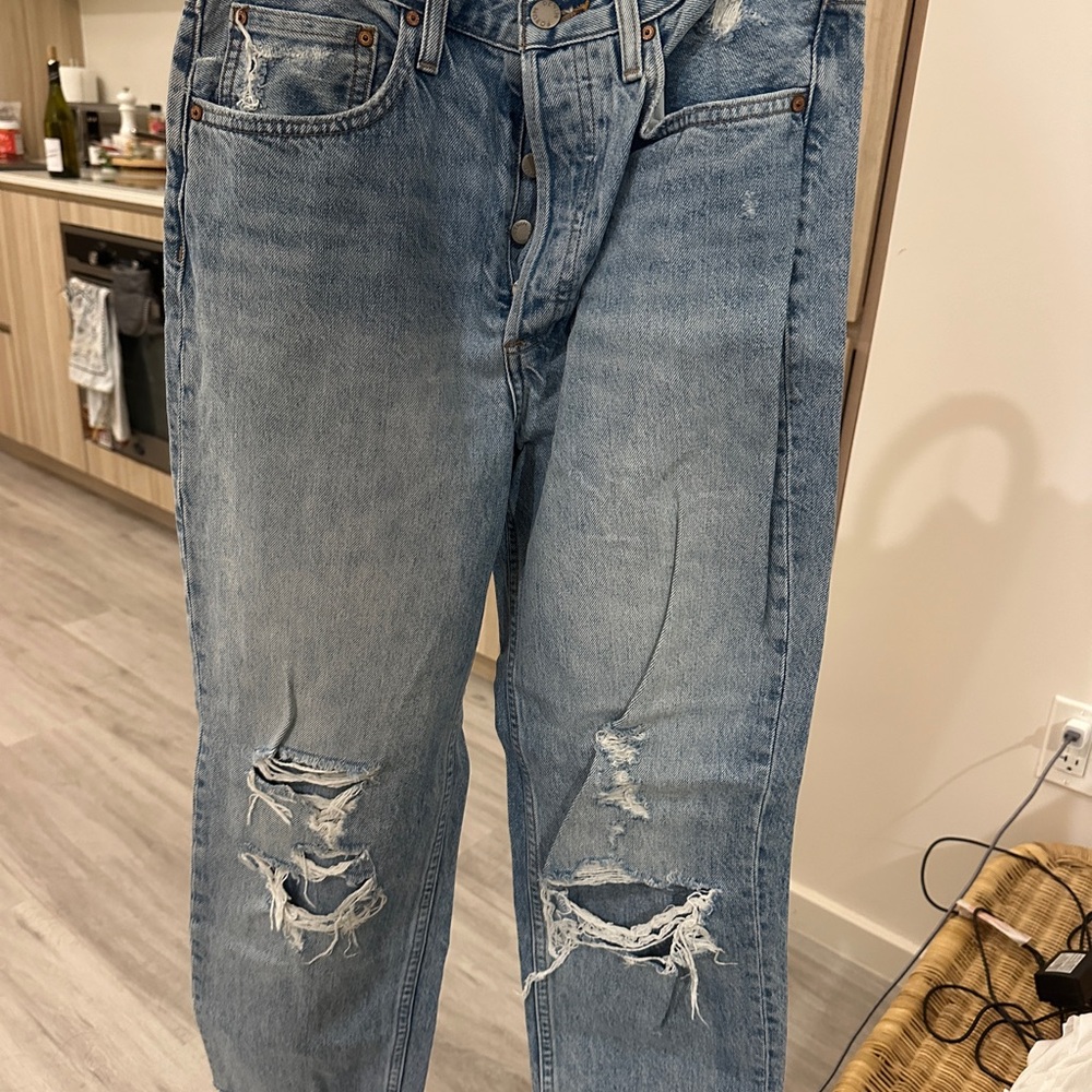 Denim Forum Relaxed Light Blue Jeans